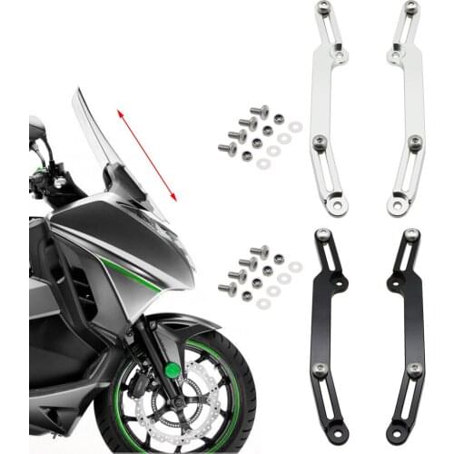 Motorcycle Accessories Windscreen Adjusters Airflow Adjustable Windscreen Wind For HONDA NC 700S NC700 S 2012-2018