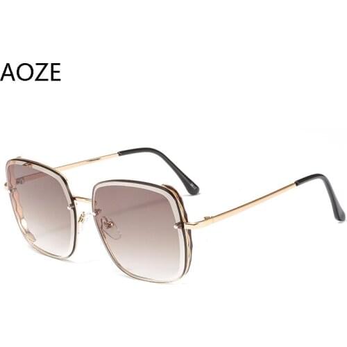 AOZE 2020 classic fashion mach six style cool sunglasses vintage womens brand design sunglasses unisex oculos feminino