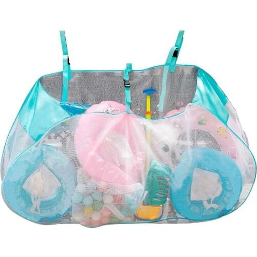 B36F Large Capacity Hanging Swimming Pool Storage Bag Net Bag Toys Storage Bag