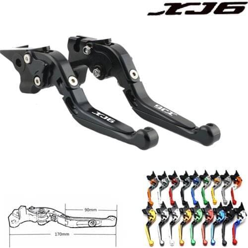 CNC Adjustable Motorcycle Brake Clutch Levers For YAMAHA XJ6 DIVERSION 2009 2010 2011 2012 2013 2014 2015