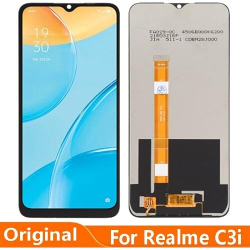 Original Display Replace 6.5"For Realme C3i RMX2027 RMX2020 LCD Touch Digitizer Screen Assembly