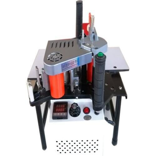 FC1001S Manual Double-Sided Edge Banding Machine 220V/750W Adhesive Portable Portable Multifunctional Sheet Edge Banding Machine