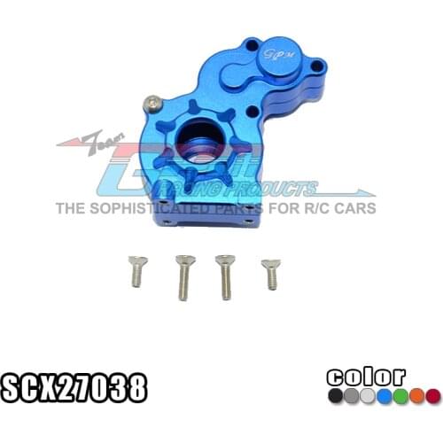 GPM ALUMINUM TRANSMISSION SPUR GEAR CASE For AXIAL SMT10 GRAVE DIGGER AX90055 RC Upgrade