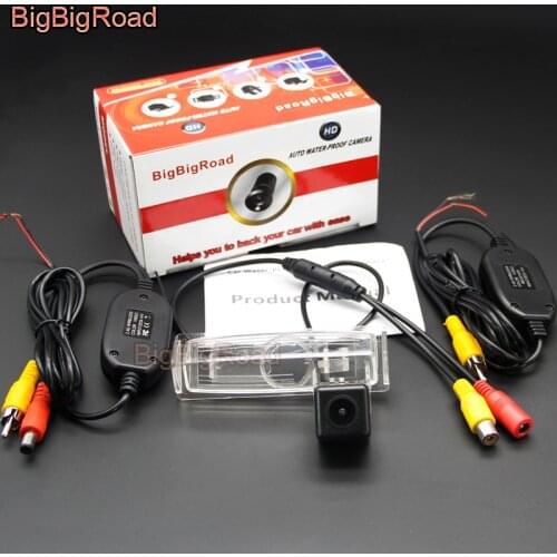 BigBigRoad Car Rear View Backup Parking CCD Camera For Lexus RX300 RX330 RX350 RX400h (MCU30/GSU35) 2003 2004 2005 2006 - 2009
