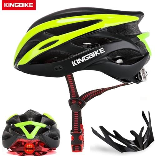KINGBIKE Bicycle Helmet Ultralight Bike Cycling Helmet Mountain Road MTB Back Light Helmets For Men Women Outdoor Sports Helmet
