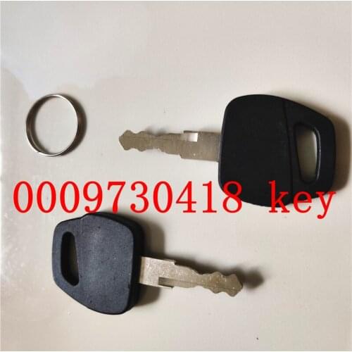 2pcs key 801 802 0009730441 0009730418 Linde forklift starting key switch accessories 0009730212 7915492632 switch key