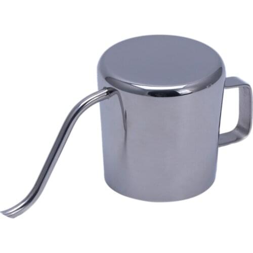Stainless Steel Gooseneck Coffee Maker Hanging Ear Drip Spout Pot Tea Kettle P15F