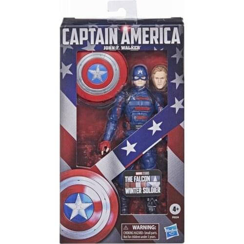 Hasbro Marvel Legends Captain America 6-Inch (John F. Walker) [The Falcon and The Winter Soldier] Action Figure Collectible Toy