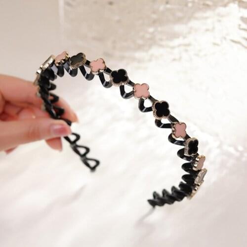 R3MF Fashion Flower Beads Hairbands Hair Hoop Headband Women Wedding Party Ornaments