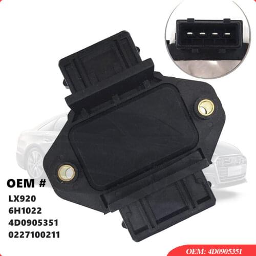 Free Shipping Ignition Control Module For Audi A4 Quattro A8 For VW Passat Beetle 1997-2001LX920 6H1022 4D0905351 0227100211