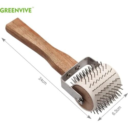 Beekeeping tool 2019 Newest Design Idler wheel uncapping fork with High Quality for Beekeeper