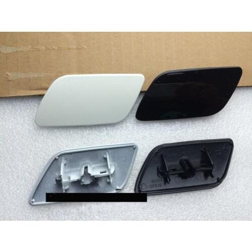 QDAEROHIVE Car Headlight Washer Spray Nozzle Cover Headlamp Cleaning Washer Jet Cap for toyota Reiz 2013-2017