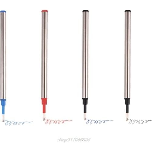 5pcs Ballpoint Pen Refills Replacement 0.5mm Blue Black Red Ink Color for School Office Stationery M06 21 Dropship