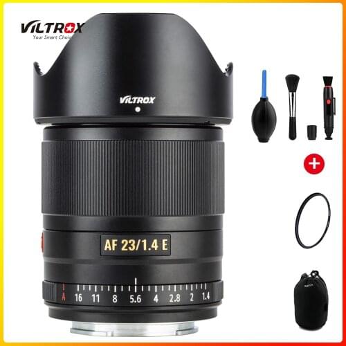 VILTROX 23mm f1.4 AF 23/1.4 E Auto Focus lens APS-C Compact Large Aperture Lens for Sony E-mount Camera A6000 A6300 A6600 A6500