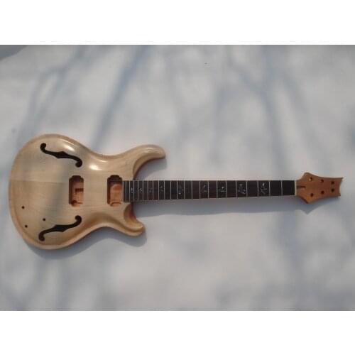 Top grade Unfinished electric guitar body with neck