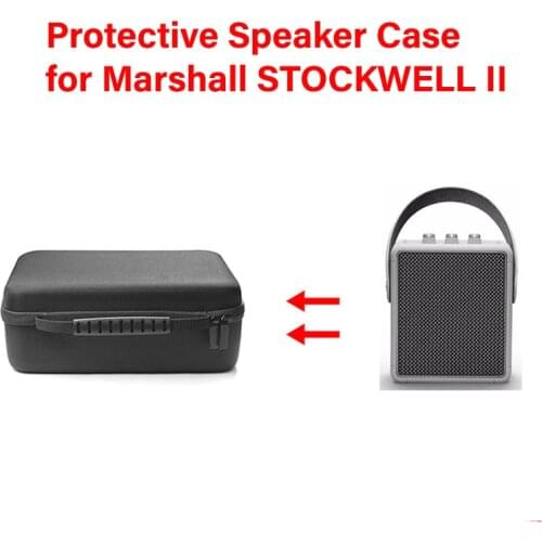 Protective Case Bag for Marshall STOCKWELL II Bluetooth Speaker Outdoor Carrying Box Case 295x210x106mm