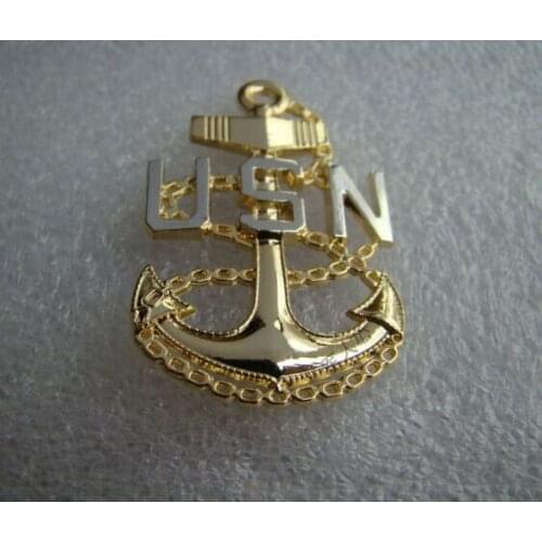 WWII Style US USN Navy Officer Lapel Hat Pin Insignia Badge Brooch Military armyshop2008