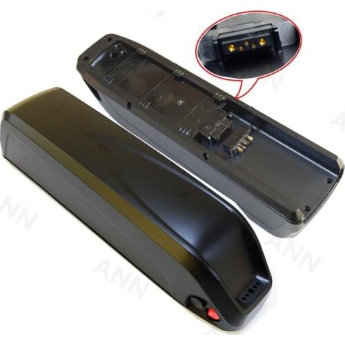 E-bike lithium battery box ,48V/36V HaiLong E-bike battery case pack with switch and holder,can hold 52pcs 18650 battery