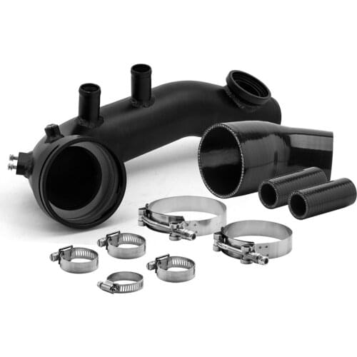 Air intake turbo hose Aluminum Replacement Charge pipe with BOV flange For SSQV BOV BMW N54 ITCP-03