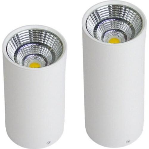 Long Tube Led Downlight Surface Mounted No Cut Hole Led Ceiling Downlight Length 200mm 300mm Indoor Led Ceiling Decoration