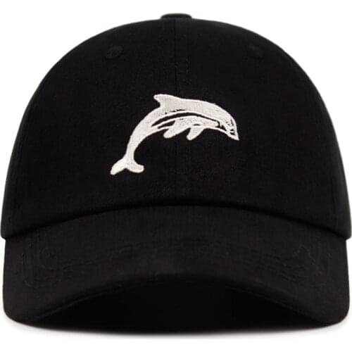 Dolphin Dad Hat Snapbcak Cap Anime Polar bear Baseball Cap Hats Coconut Trees Hat Strapback Hip Hop Golf Protect dolphins