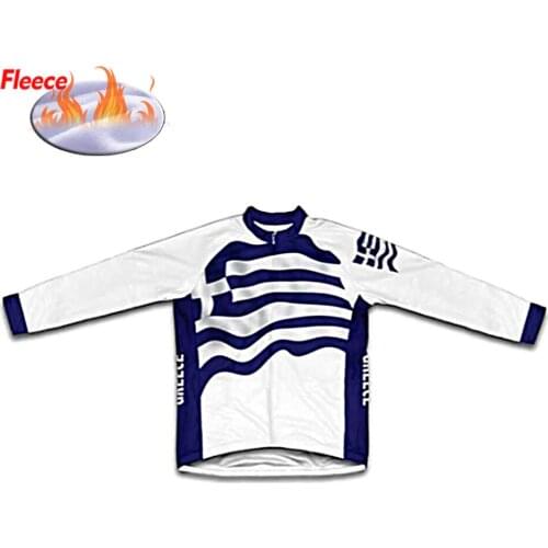 Classic Retro Greece Cycling Jersey Pro Team Road Bicycle Maillot Ciclismo Mens Winter Thermal Fleece Bike Wear Clothing
