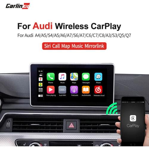 LoadKey & Carlinkit Wireless for Apple CarPlay Dongle Android Auto Decoder for Audi A3 - A8 Models AriPlay wireless Mirrorlink