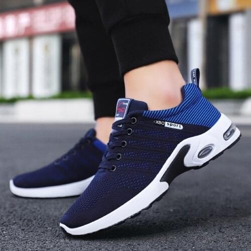 New Casual Shoes for Men Spring Autumn Lace UP Breathable Mesh Male Shoes High Quality Fashion Sneaker