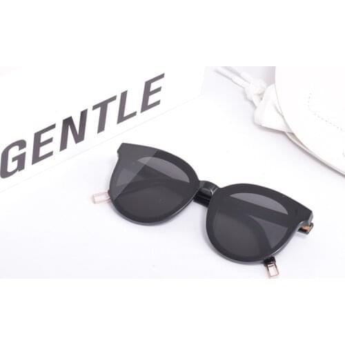 Korea Brand DesignerGM sunglasse women GENTLE Black peter Sun glasses Polarizing UV400 lenses round Eyeglasses For Men Women