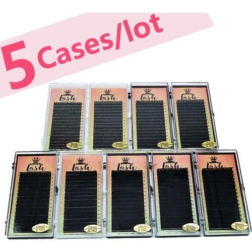 MASSCAKU wholesale price 5cases /set, 16rows,mink eyelash extension ,fake eyelashes,false eyelashes, OEM is possible