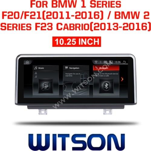 WITSON 10.25'' big touch screen Android 9.0 CAR DVD PLAYER for BMW 1 SERIES F20/F21(2012-2016) PX6 4+32GB auto stereo GPS