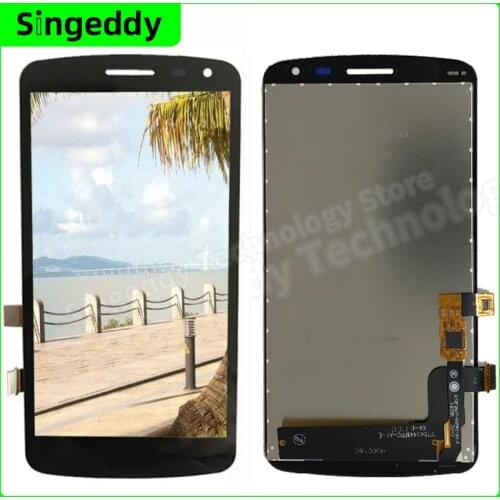 Touch Screen LCD Display Assembly For LG K Serie K5 X220 Q6 X220MB X220DS Black 5.0'' 854*480 TFT Retina Complete