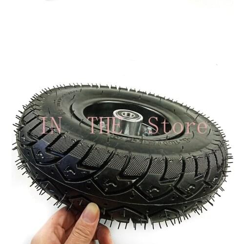 12 Inch Bearing Wheel for Gas Scooter Bike Mini Motorcycle ATV Quad Go Kart 4.10/3.50-5 tire Inner Out Tyre and rim
