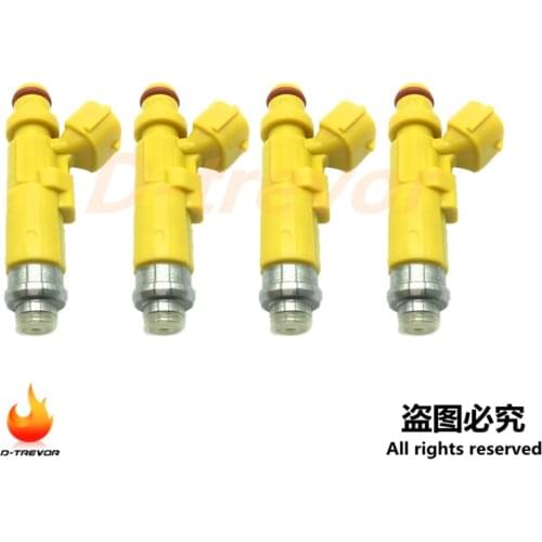 4Pcs 23250-11130 23209-11130 Fuel Injector For Toyota Corolla EE111 4EFE EE10# 5EFE Caldina ET196