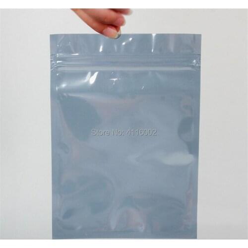 1500pcs 6*9cm Anti Static Shielding Storage Bag ESD Anti-Static Pack Bag Zipper Top Self Seal Antistatic Packaging Bag
