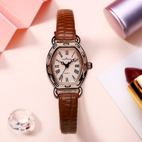 Small barrel table ladies watch waterproof quartz watch female restoring ancient ways