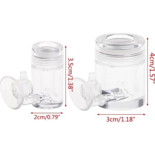 CO2 Diffuser With Bubble Counter Acrylic Aquarium Fish Tank Aquatic Plant 2 Size L4MF