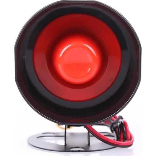 EASYGUARD SC6T Universal Replacement Car Alarm Siren 6 Tone Alarm Loudspeaker Electronic Horn Compatible with Car Alarm DC12V