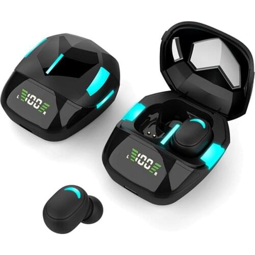 Gaming Headsets Low Latency TWS Bluetooth-compatible Earphone 5.1 Sports Waterproof Wireless Headphones Noise Cancelling Earbuds