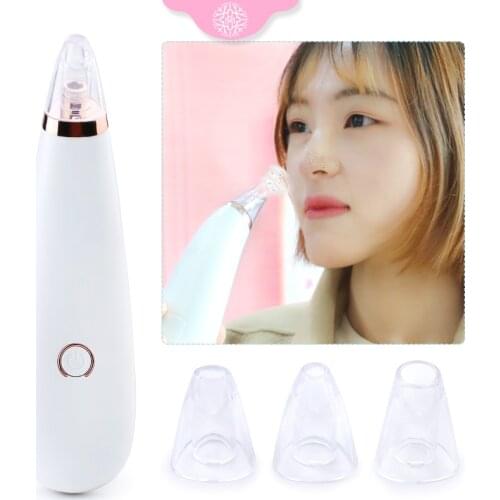 Blackhead Remover Face Deep Nose Cleaner T Zone Pore Acne Pimple Removal Vacuum Suction Facial Clean Skin Tool