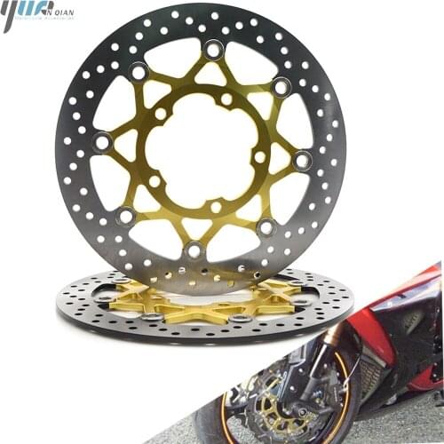 Motorcycle Stainles Steel Front Floating Brake Disc Rotors Accessories For SUZUKI GSXR1000 K5 2005-2006 GSX-R 1000 GSX R 1000 K5
