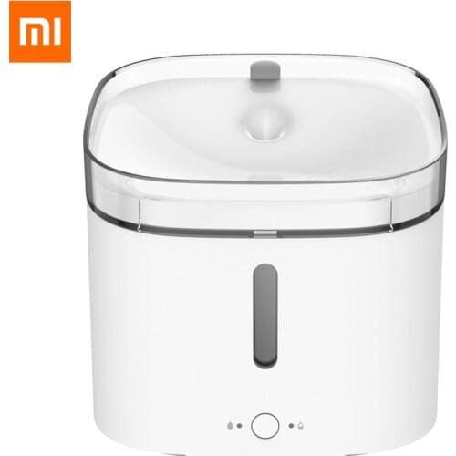 Original New Xiaomi Mijia Smart Pet Water Dispenser Fountain Drinking Bowl Living Water Mijia APP Control For Cats Dogs Drinking