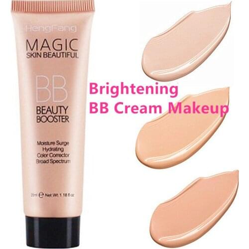 Brightening BB Cream Makeup Moisturizing Concealer Cream Modified Oil Control Liquid Foundation Makeup Tool