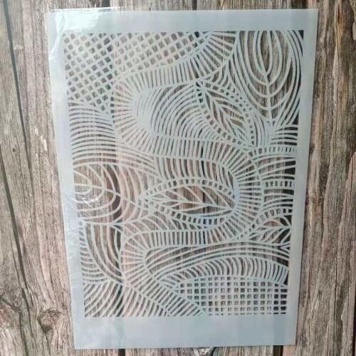 A4 Size DIY Craft Mandala Stencil for Painting on Wood,Fabric,Walls Art Scrapbooking Stamping Album Embossing Paper Cards
