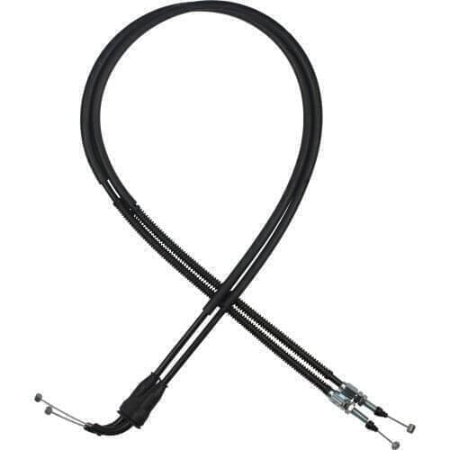 MotoMaster 3YF-26302-00 Throttle Cable SET A B (OPEN and CLOSE) for Yamaha XT 600 KH (1991-1995)