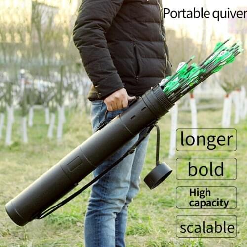 Adjustable Square Drawing Tube Portable Drawing Strong Poster Scroll Holder Bow Arrow Quiver Tube For Artist Supplies