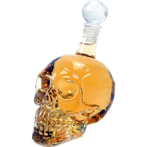 NEWYEARNEW Creative Skull Beer Wine Glass Cup Halloween KTV Party Birthday Valentines Day Boy Girl Friend Gifts