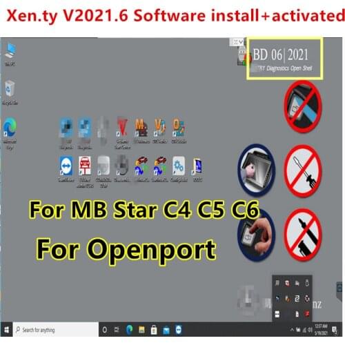 Xentry 2021.6 for mb star c4 / c5 / c6 scn coding for xentry v2021.06 openport software remote register activated full software