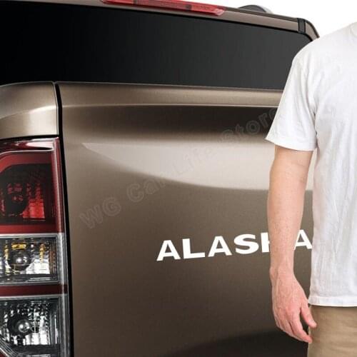 4pcs Car Windows Sports PVC Stickers For Renault Alaskan Car Sticker DIY Accessories Vinyl Film Decals