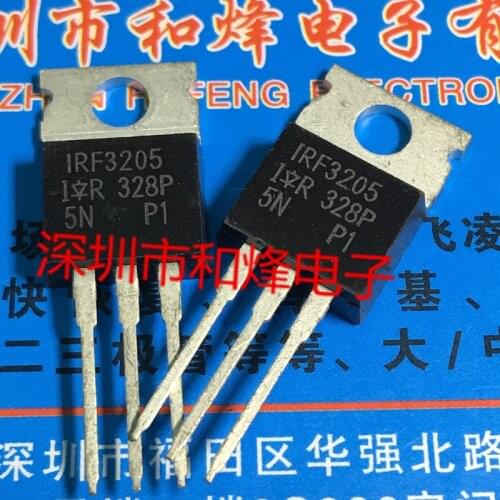 5 Pieces) IRF3205 IRF1010E IRF2807 IRFZ48N IRFB3207 IRF1018E TO-220
